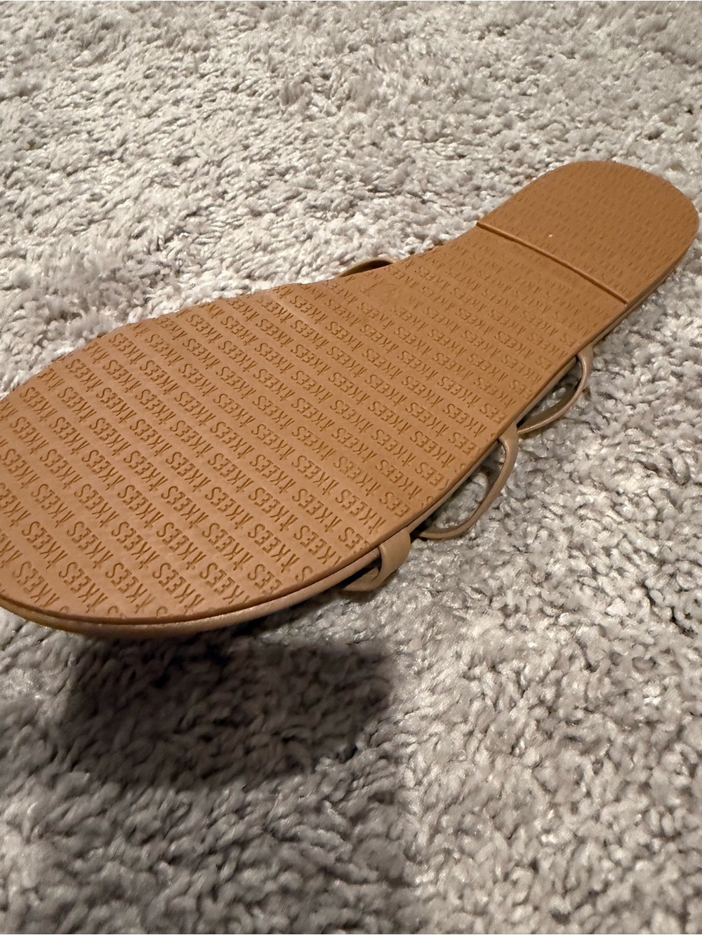 TKEES Strappy Slide Sandal in Tan - Picture 4 of 4
